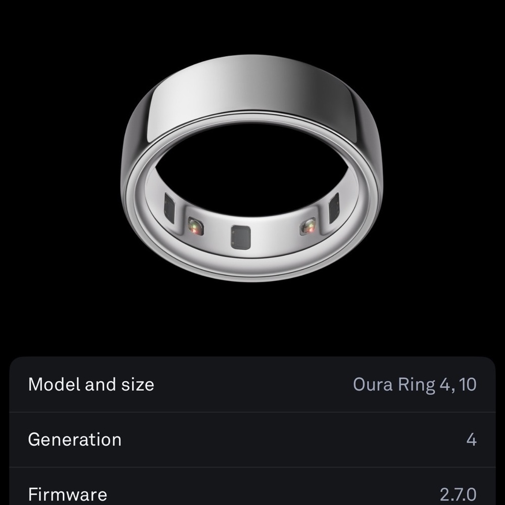 Oura Ring with Charger - Picture 3 of 4